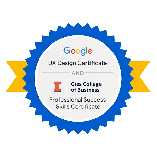 Google UX Design Professional Badge